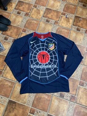 Nike Atletico Madrid 2004/05 Long sleeve Retro jersey size M